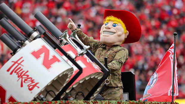 Herbie Husker 2023 Nebraska-Maryland football